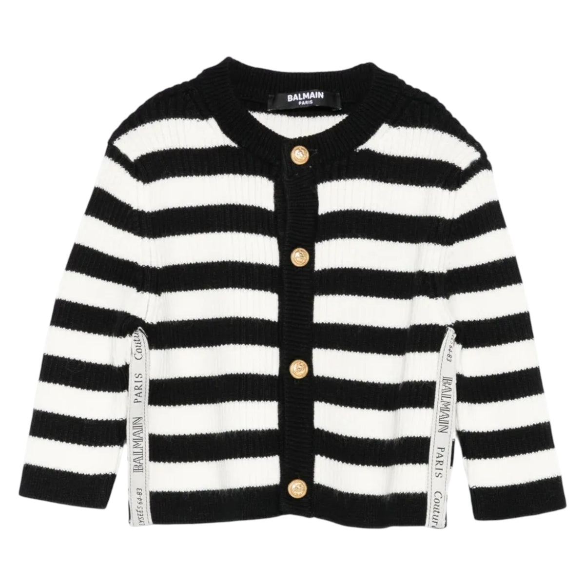 Cardigan BALMAIN kids Bambina BX9030Z3297 102NE
