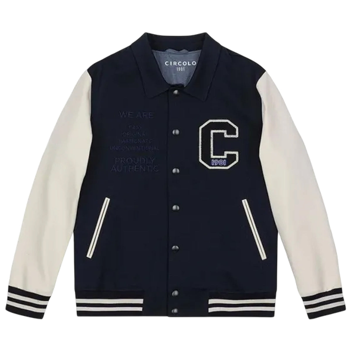 Jacket CIRCOLO 1901 MAN CN3357 BLUE