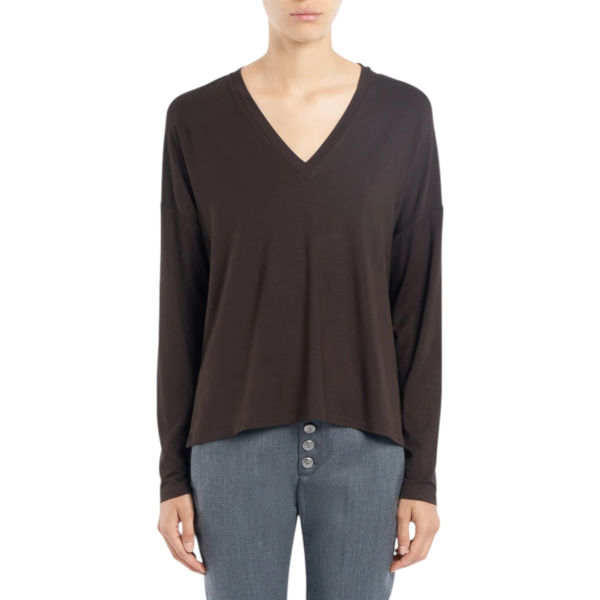 T-shirt Long Sleeve DONDUP WOMAN DS044-JS0306D-XXX 730