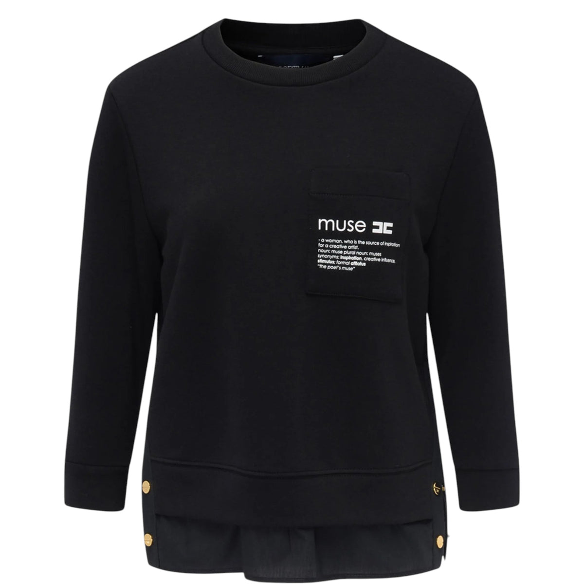Sweatshirt ELISABETTA FRANCHI WOMAN MD-006-56E2 110