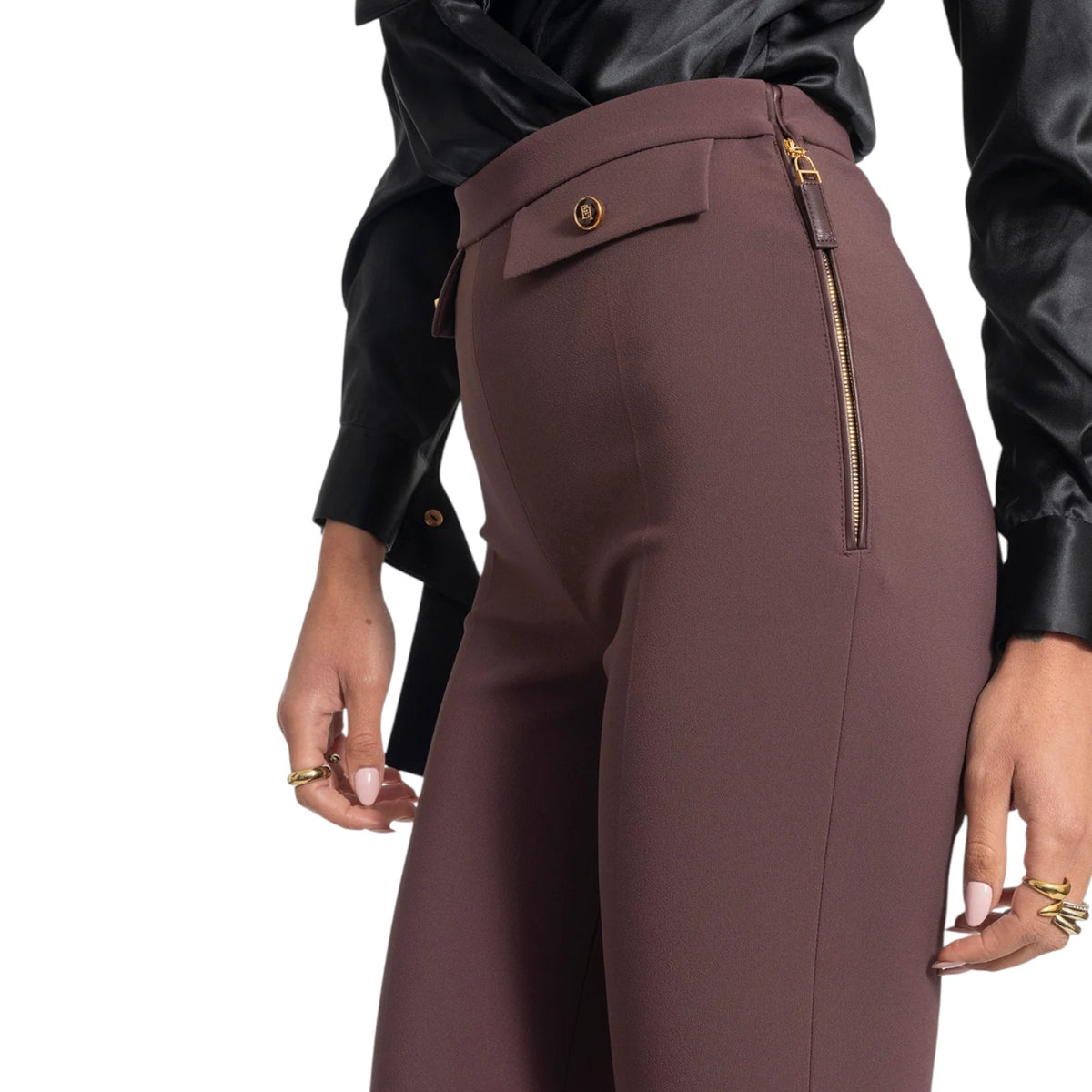 Trousers ELISABETTA FRANCHI WOMAN PA-120-56E2 EA4