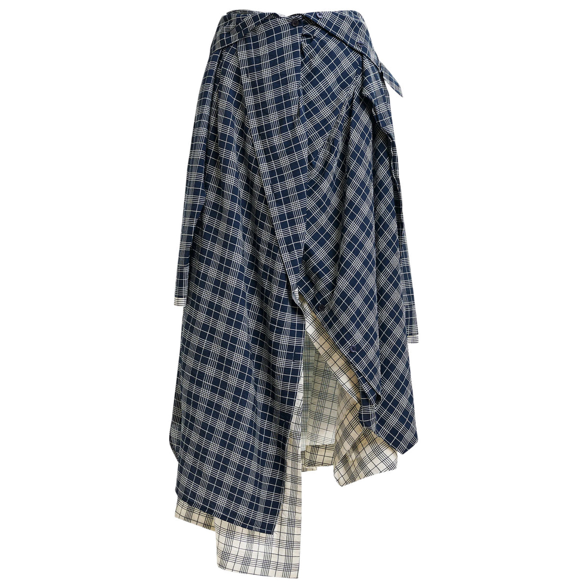 Gonna ESSENTIEL ANTWERP Donna IXCHEL-CONTRAST-SKIRT BLU