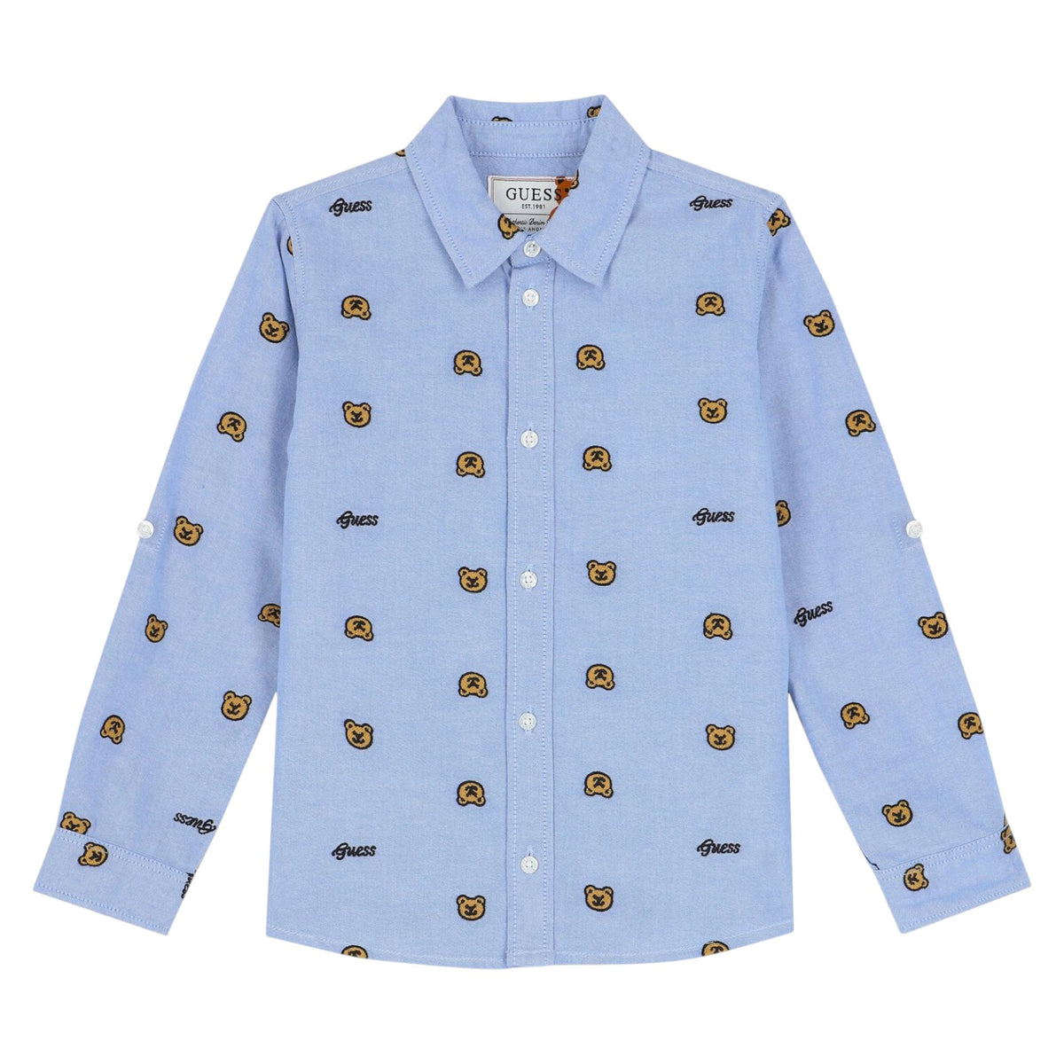 Camicia GUESS kids Bambino N4RH06W9CL0 FVY7