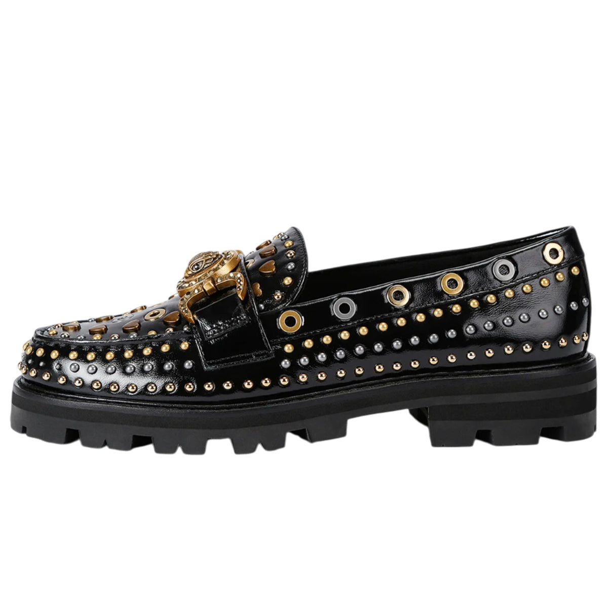 Mocassini KURT GEIGER Donna MANSION-STUD-LOAFER NER