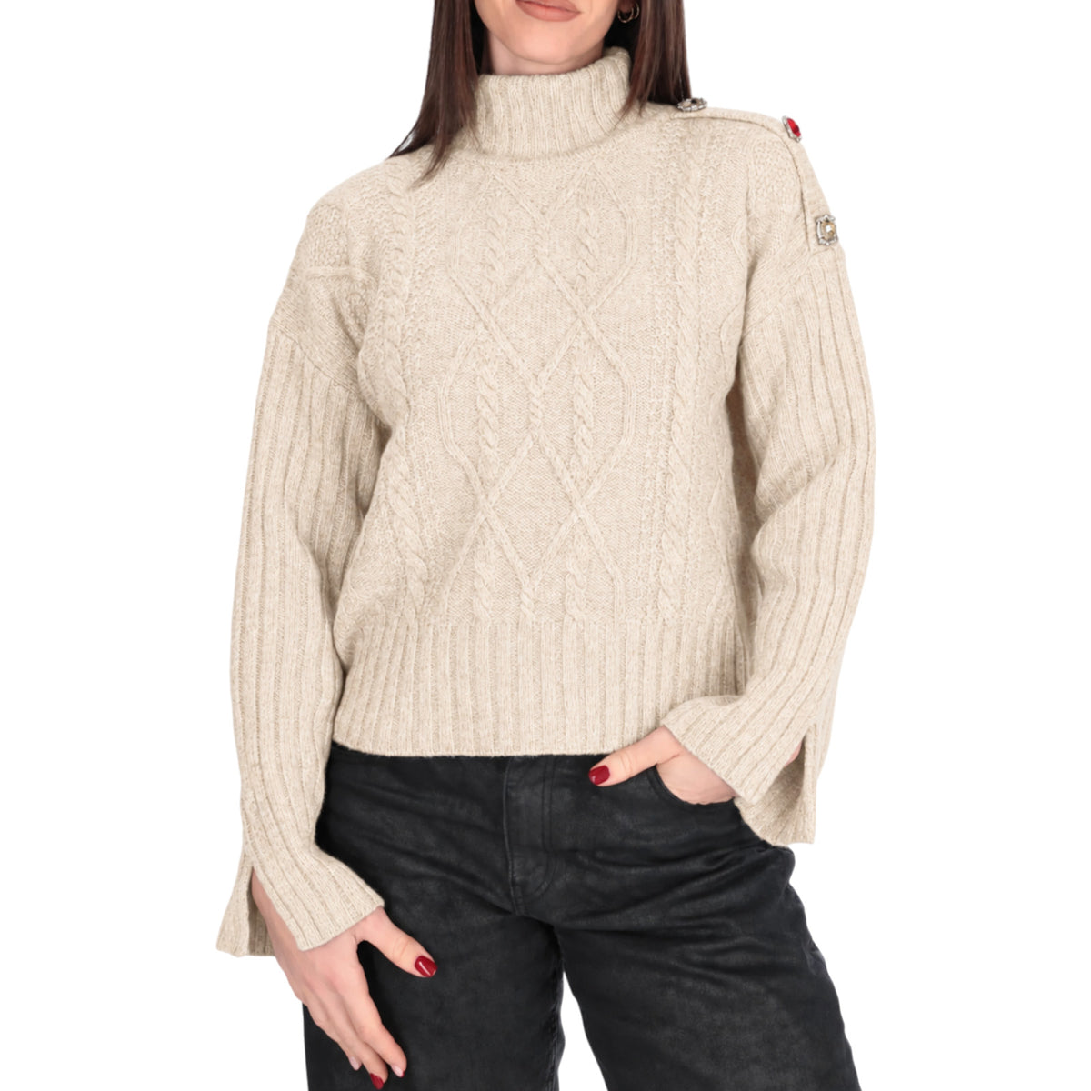 Sweater LIU JO WOMAN MF5425-MS040 20304
