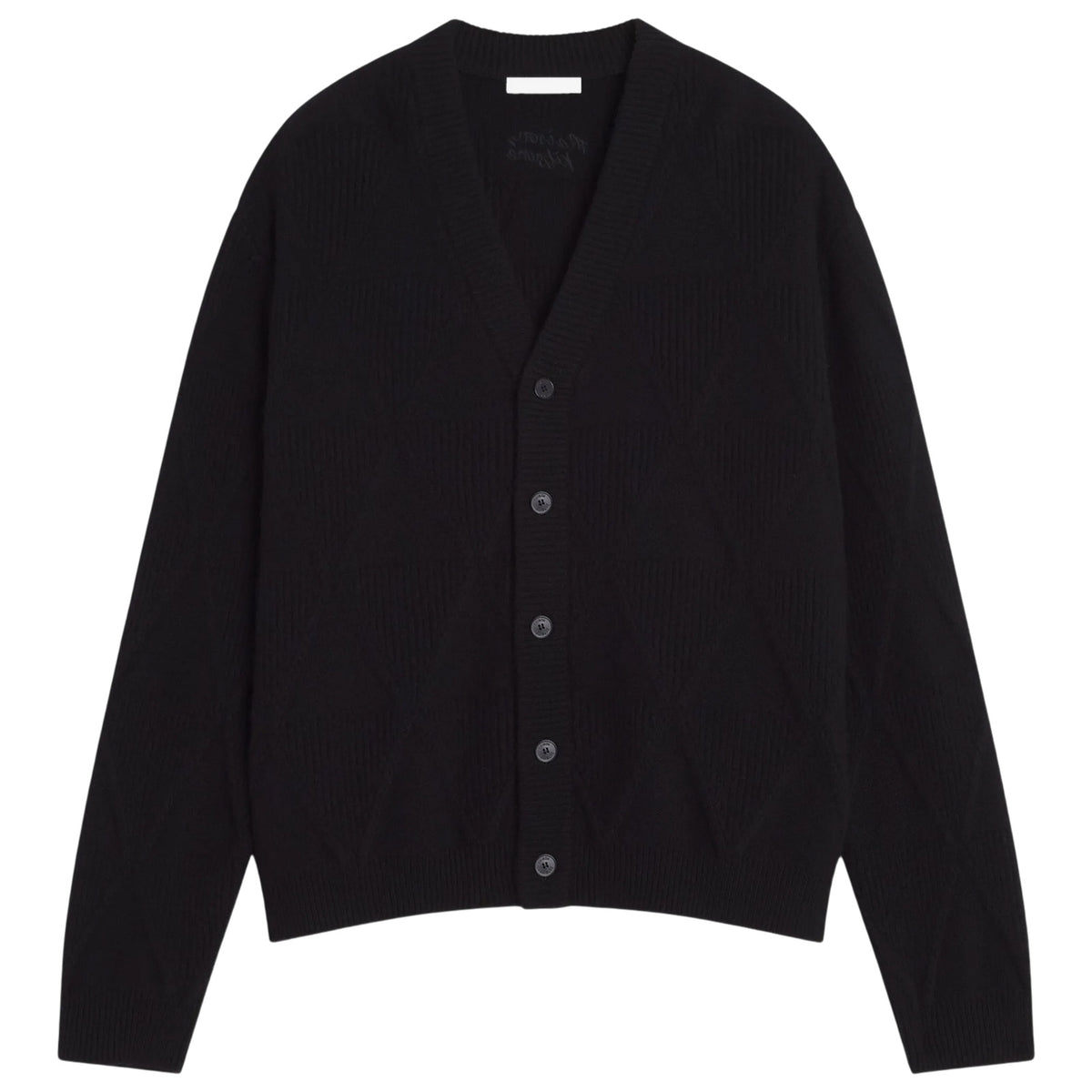 Cardigan MAISON KITSUNE MAN PM00505KT1169 BLACK