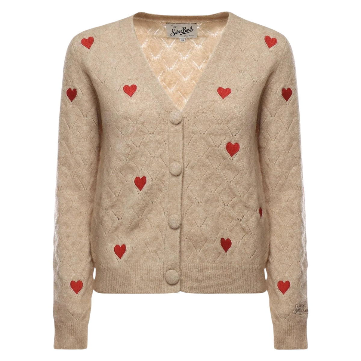 Cardigan MC2 SAINT BARTH WOMAN DIANNE-DIAMONDS-ALPACA 02159I