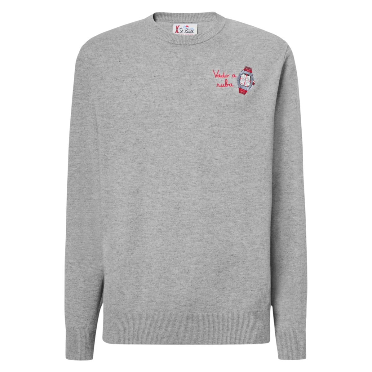 Sweater MC2 SAINT BARTH MAN HERON-LIGHT-EMBRY 03127I