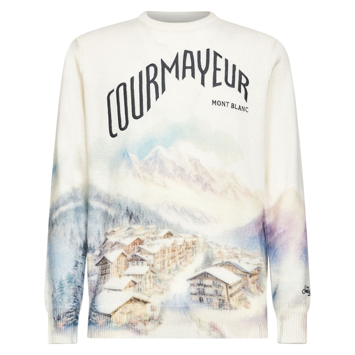 Maglione MC2 SAINT BARTH Uomo HERON-PRINT 03410I