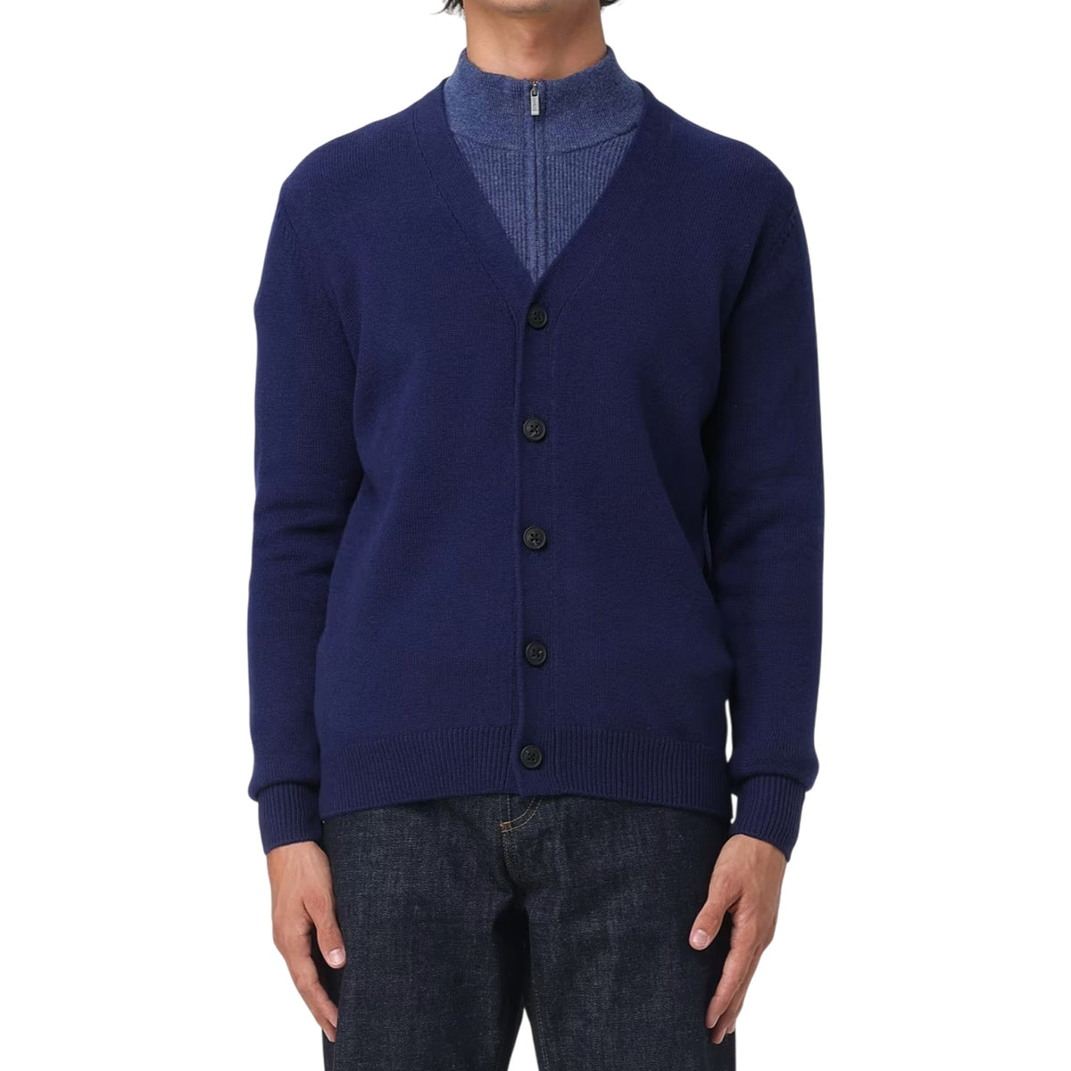 Cardigan MC2 SAINT BARTH Uomo HERRISON-WOOL 00017I