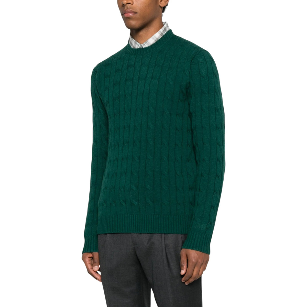 Sweater MC2 SAINT BARTH MAN REGENT-BRAID-WOOL 00026I