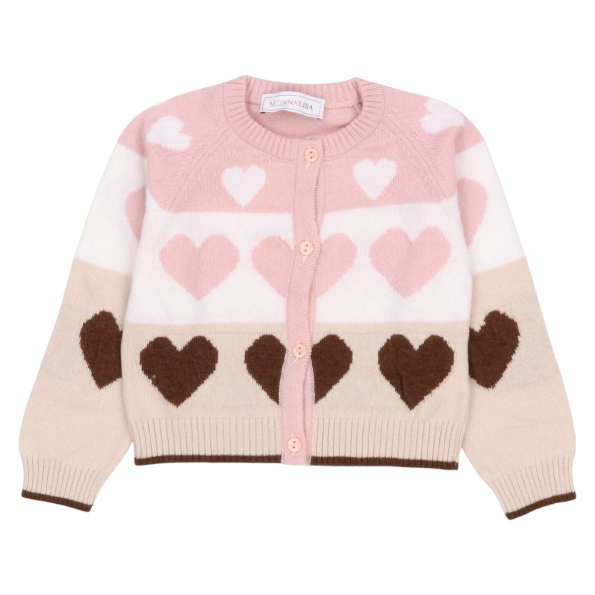 Cardigan MONNALISA kids Bambina 39B803-2052 0092