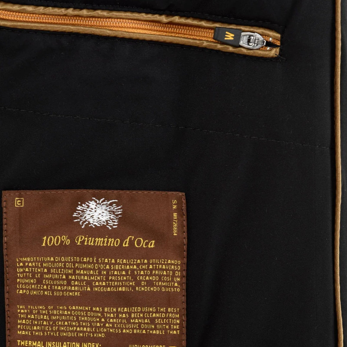 Jacket MOORER MAN VERMONT-ADS BLUE