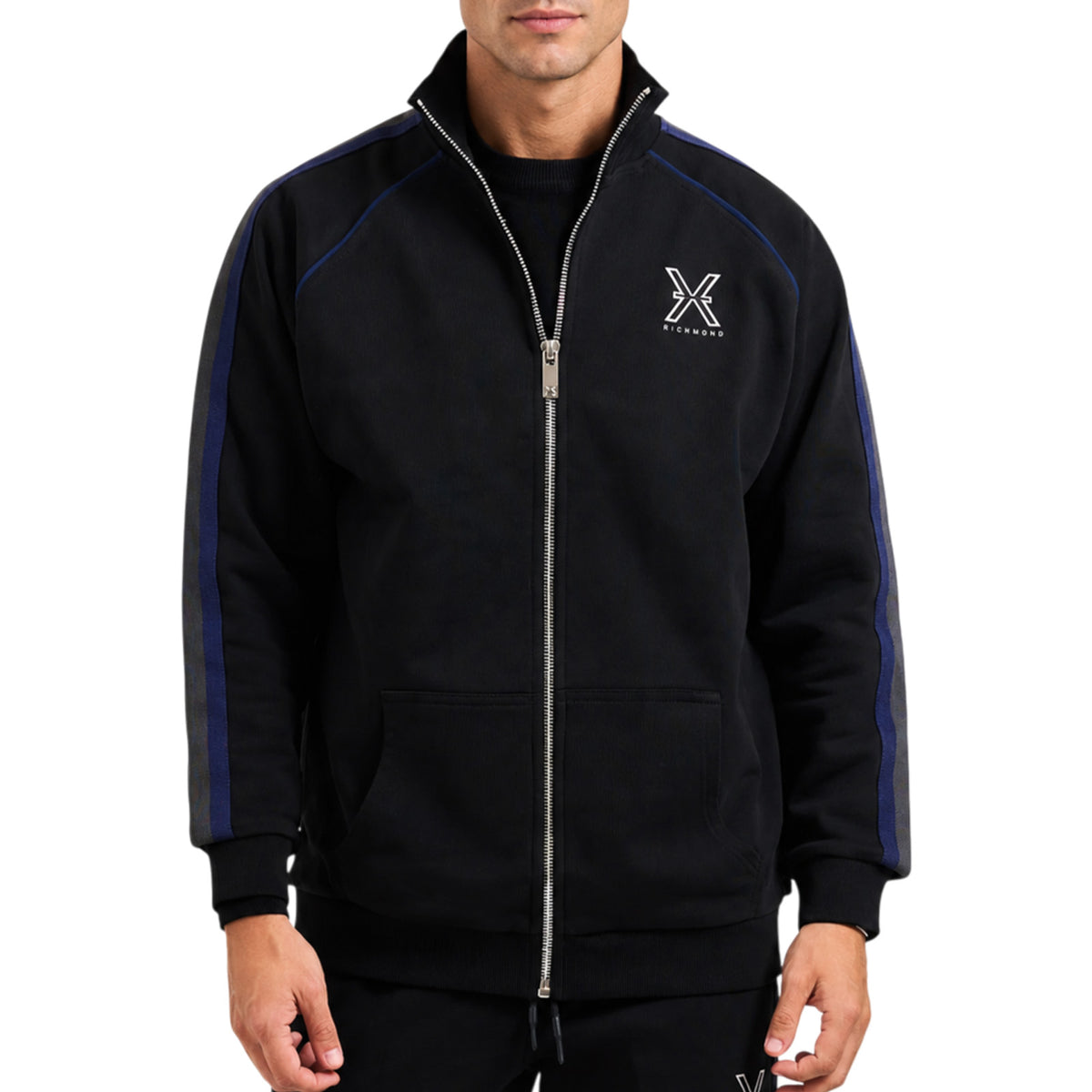 Sweatshirt RICHMOND MAN UMA25033FE-BCL NER