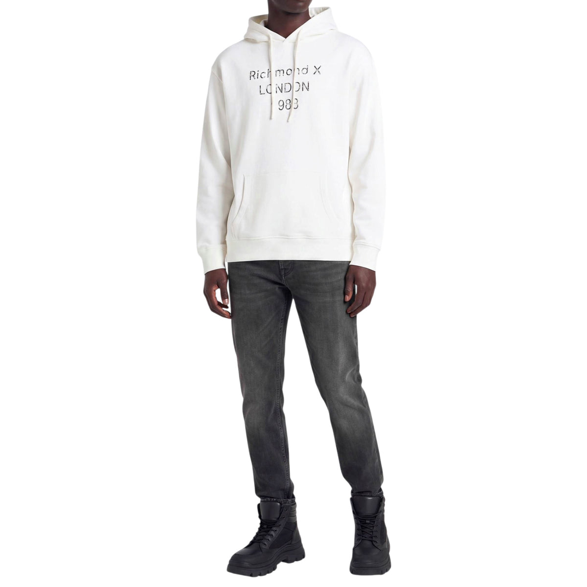 Sweatshirt RICHMOND MAN UMA25170FE-BCL BIA