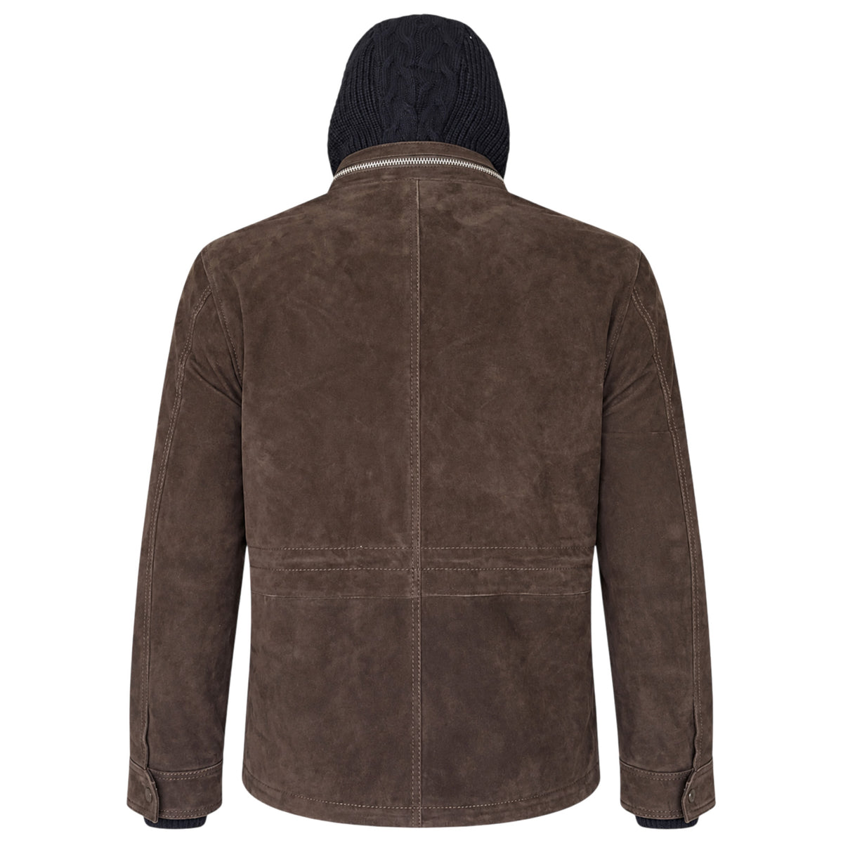 Jacket THE JACK LEATHERS MAN HARUTO-T-shirt Long Sleeve-VELVET-SUEDE 06
