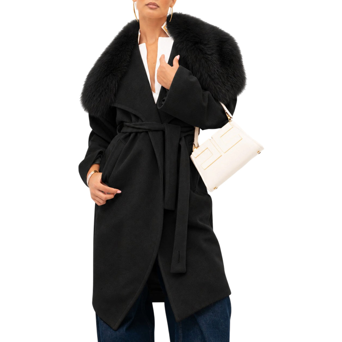 Cappotto YES LONDON Donna CD1220-ECOT NER