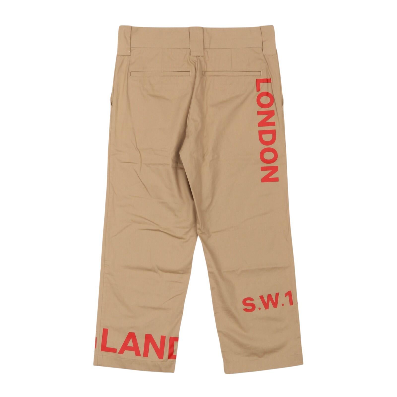 Pantalone BURBERRY kids 8016726 BEI BURBERRY