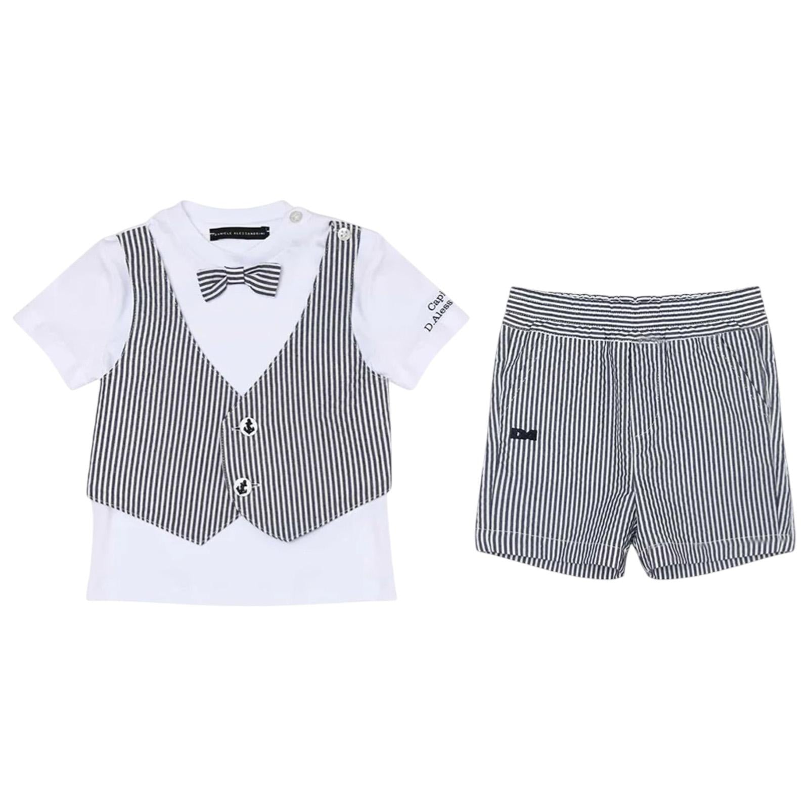 Completo DANIELE ALESSANDRINI kids 1296K200253 BLU DANIELE ALESSANDRINI