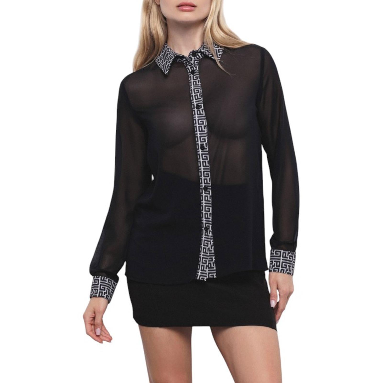Camicia GAELLE GAABW00841-GBDP23151-PTTN0002 NER GAELLE