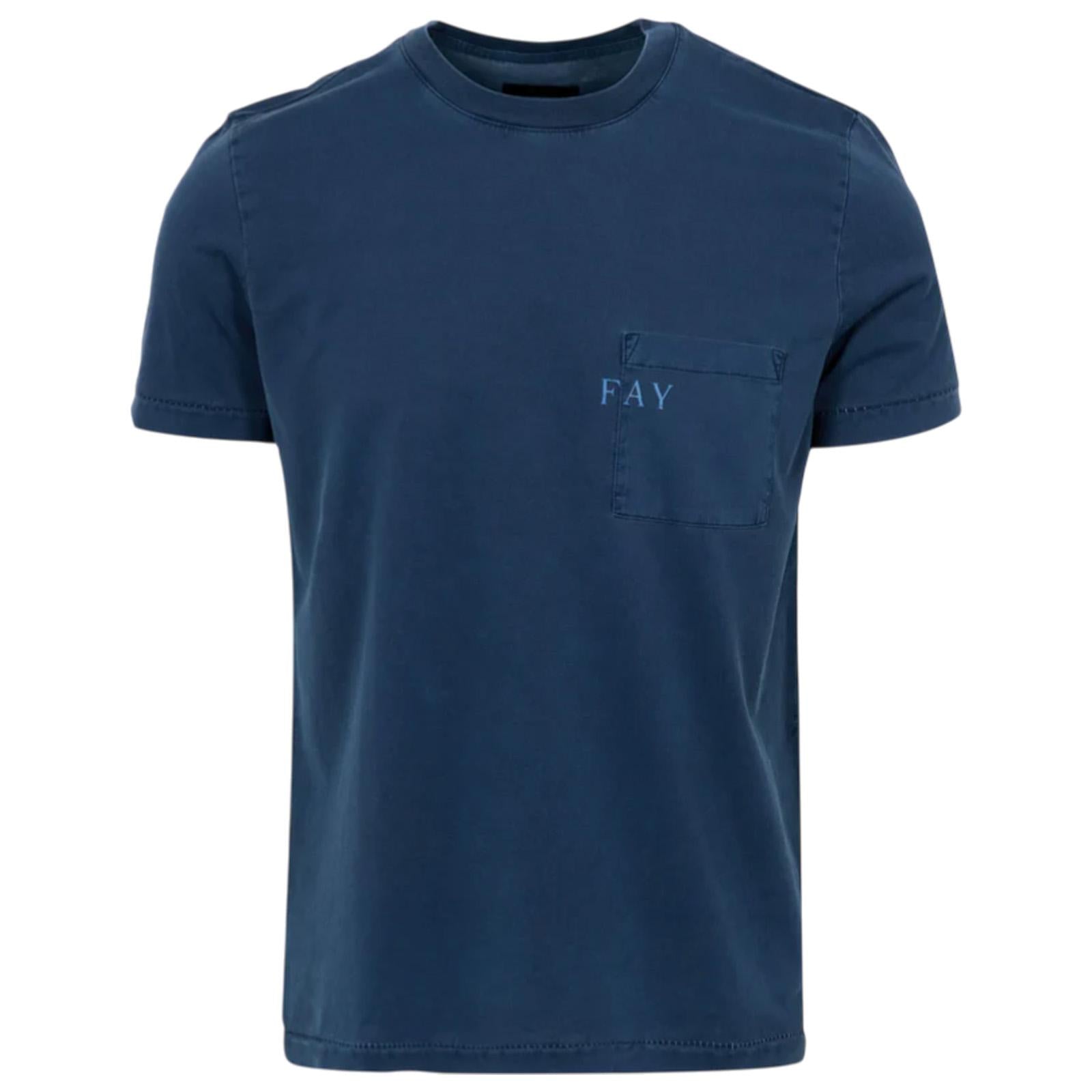 T-shirt FAY NPMB350132T UY1U811 FAY