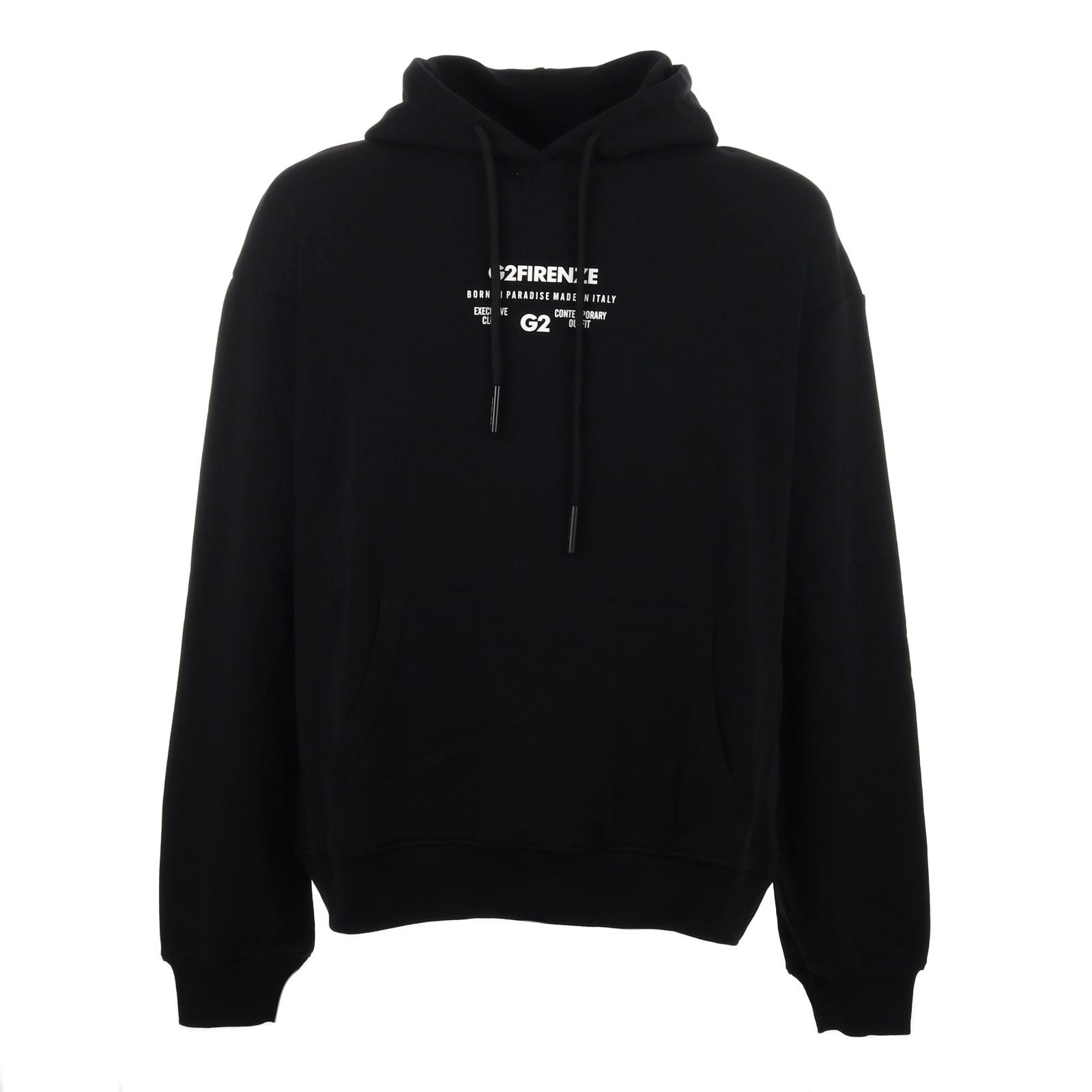 Felpa G2 FIRENZE FELPA-CAPPUCCIO NER G2 FIRENZE