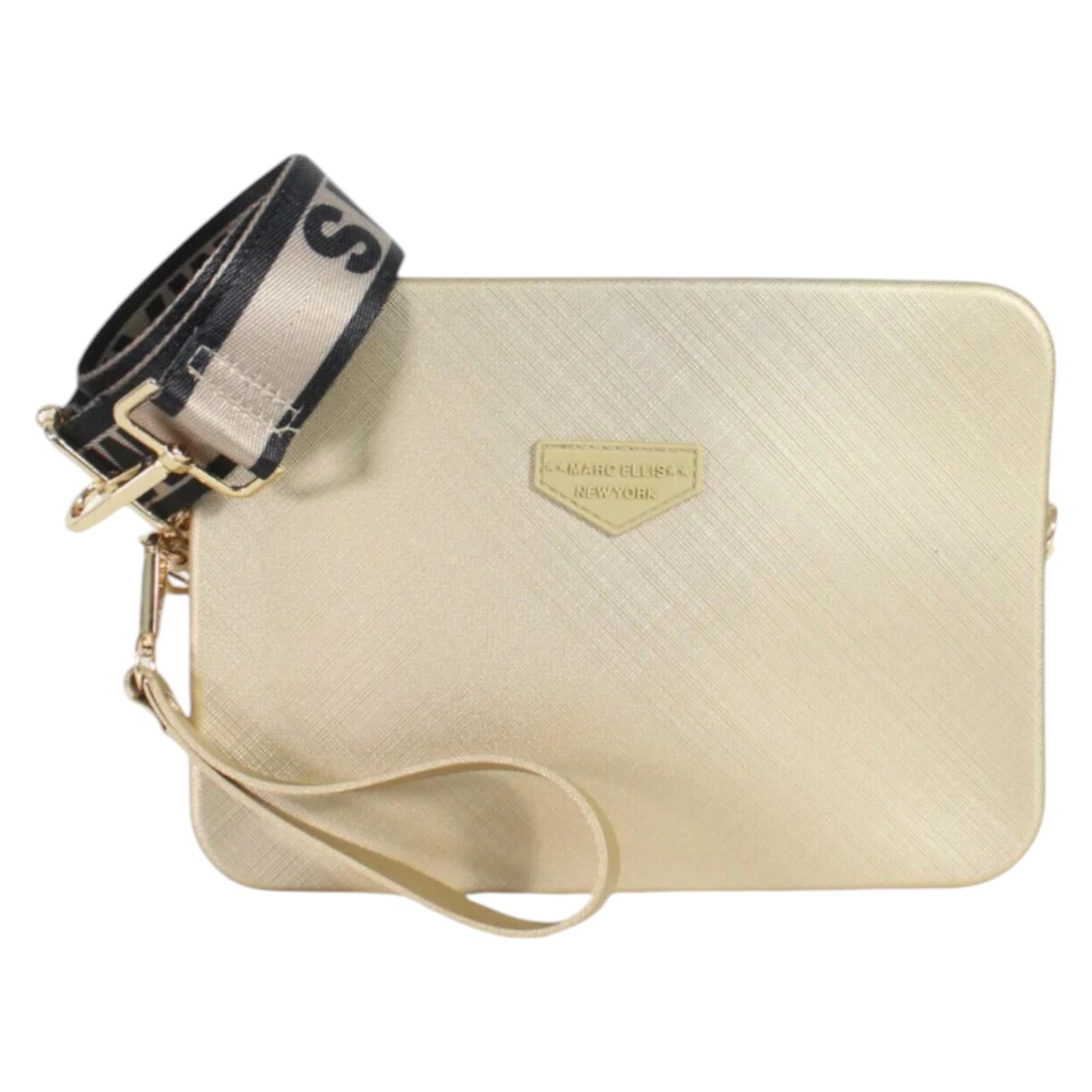 Borsa MARC ELLIS FLAT-FLOWE ORO MARC ELLIS