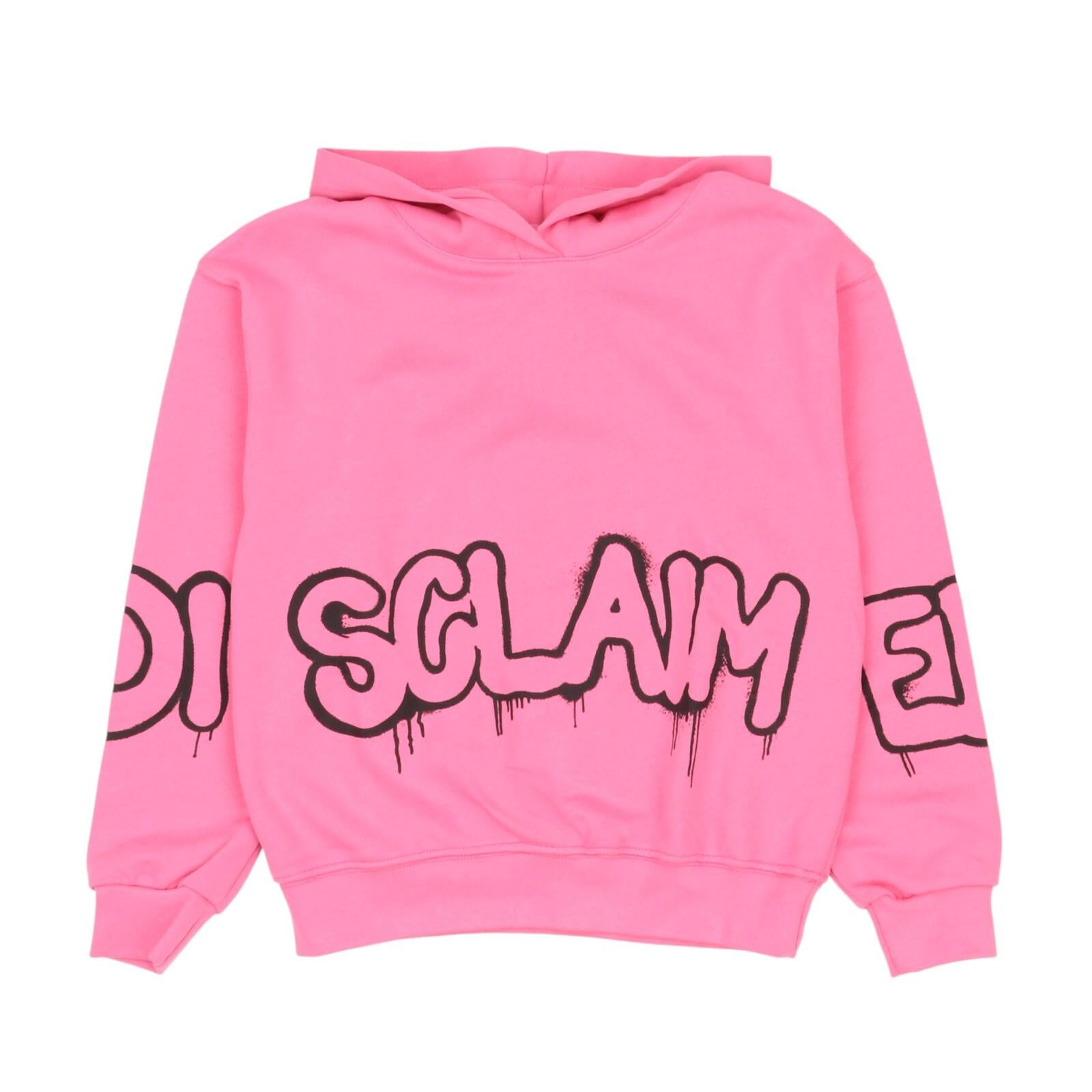 Felpa DISCLAIMER kids 24IDK58313 ROS DISCLAIMER