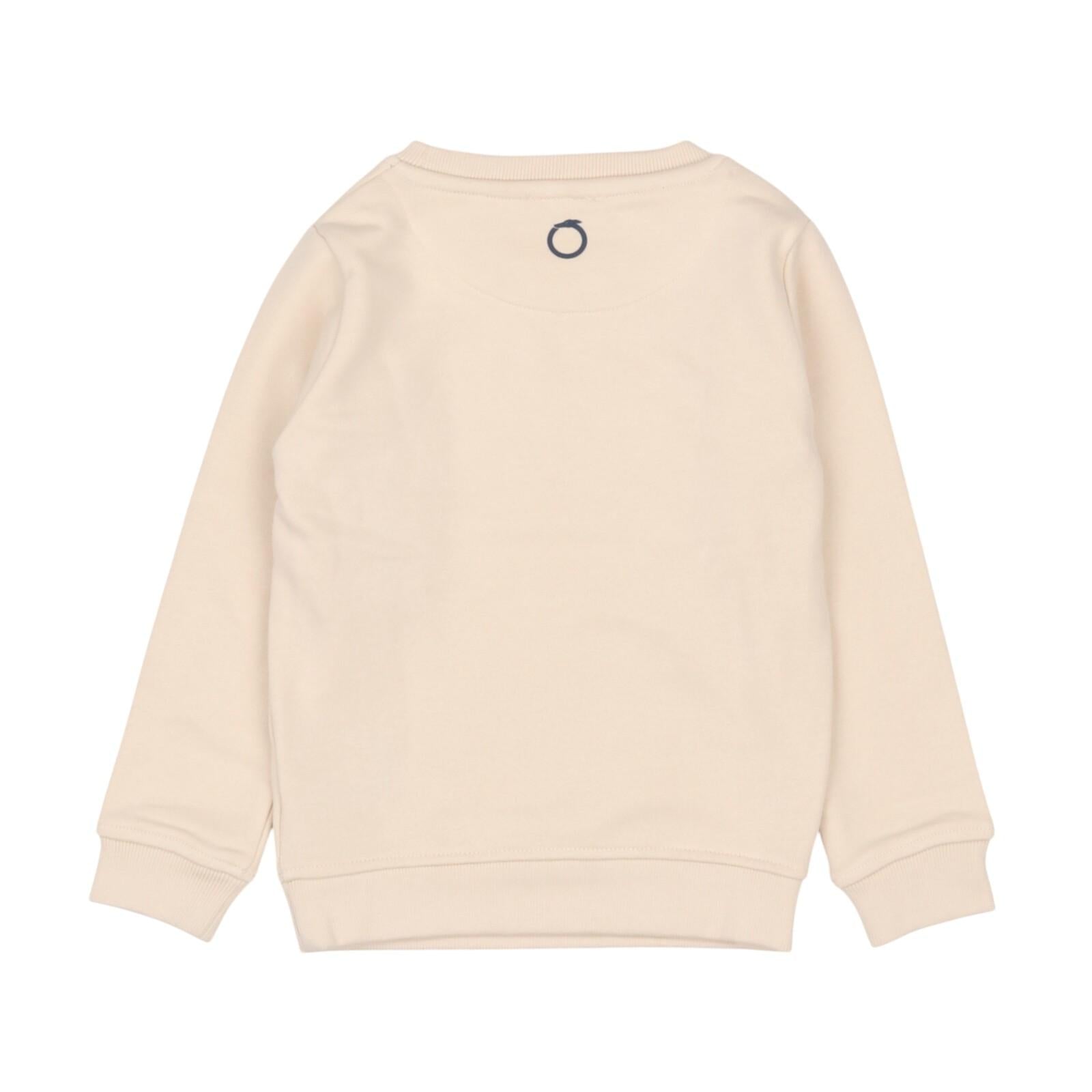 Felpa TRUSSARDI kids TIA24086FE-T9 BEI TRUSSARDI