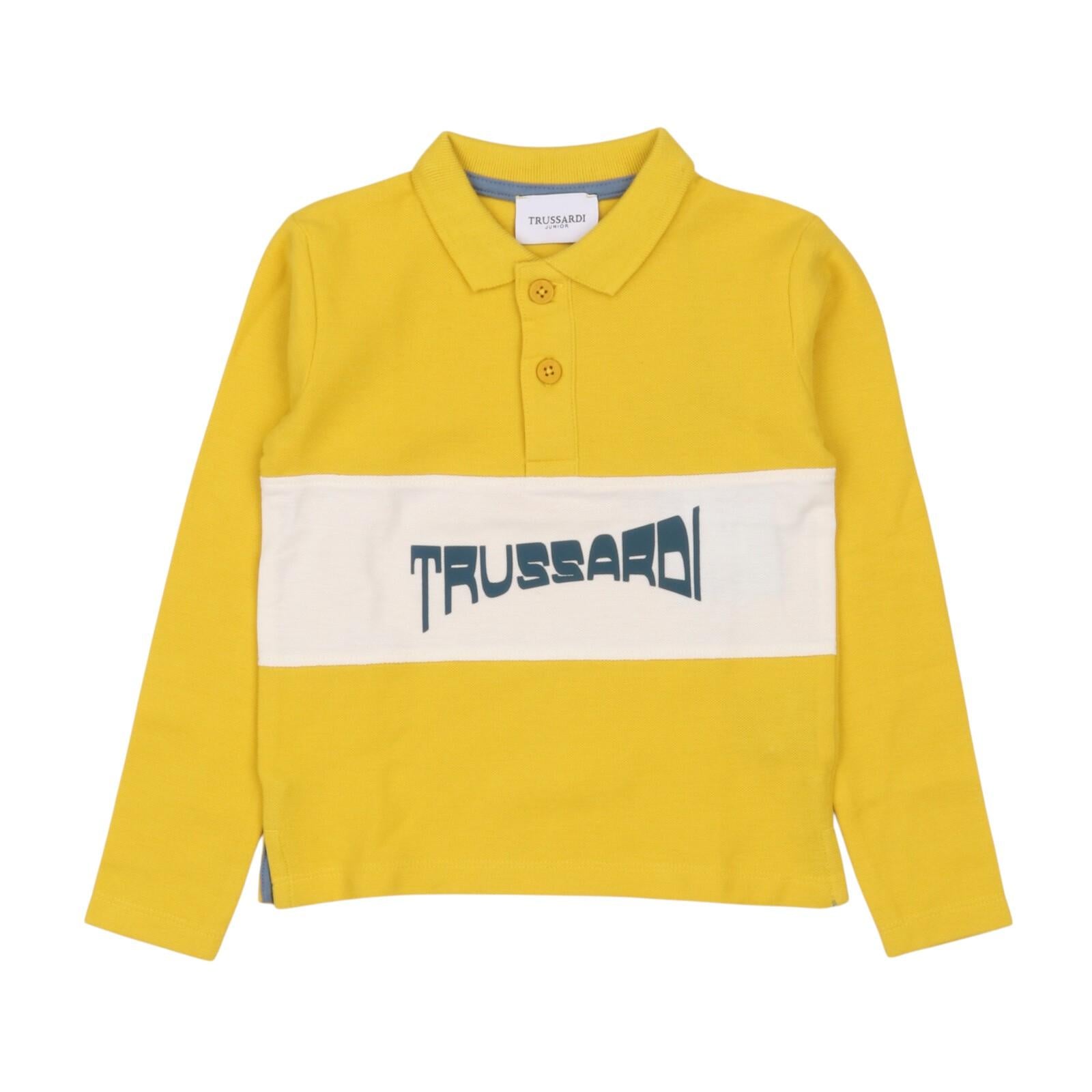 Polo TRUSSARDI kids TIA24147PO-BLJ GIA TRUSSARDI