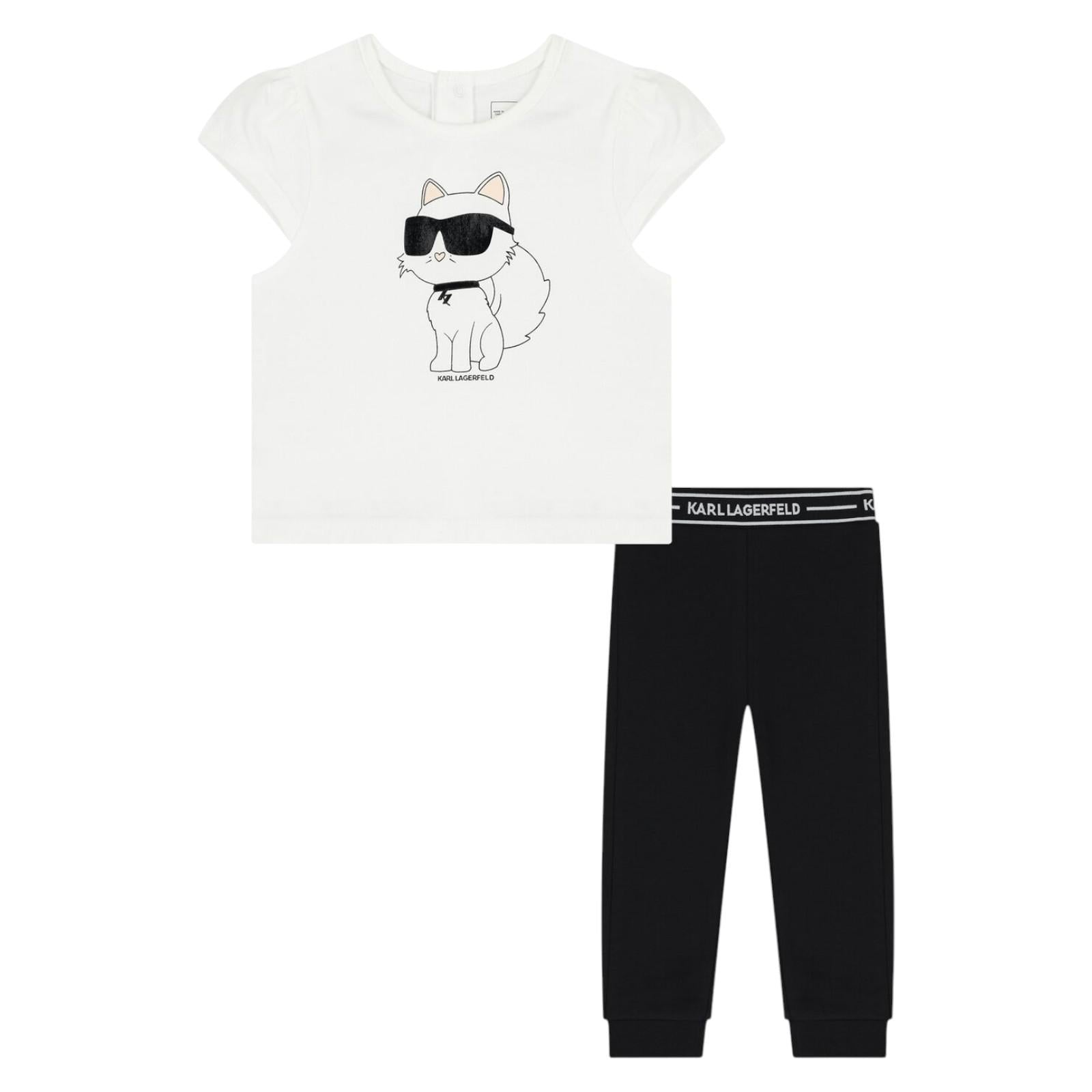 Completo KARL LAGERFELD kids Z30517 N50 KARL LAGERFELD