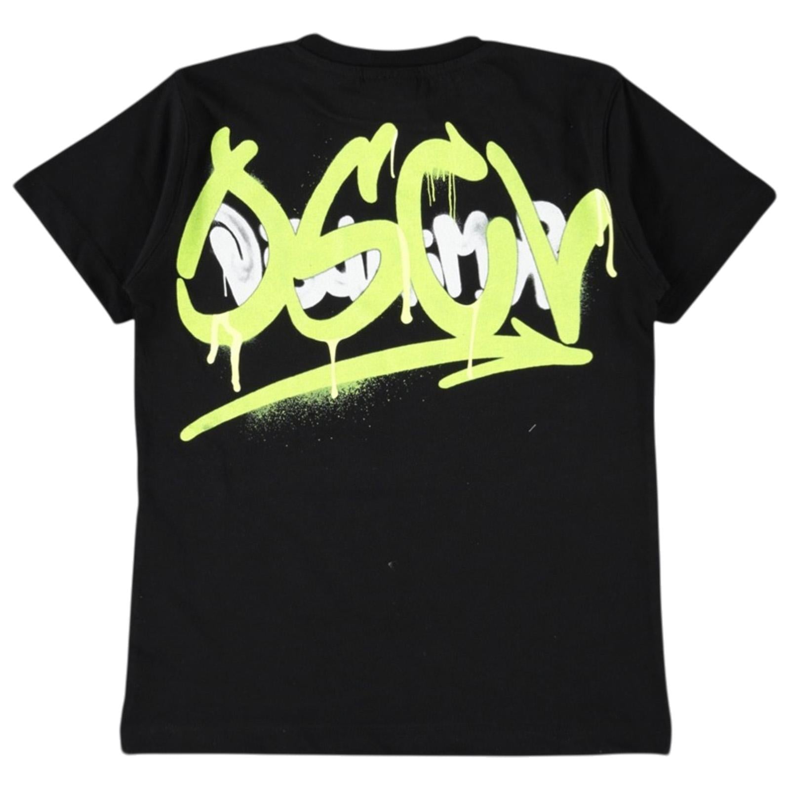 T-shirt DISCLAIMER kids 25EDK58468 NER DISCLAIMER