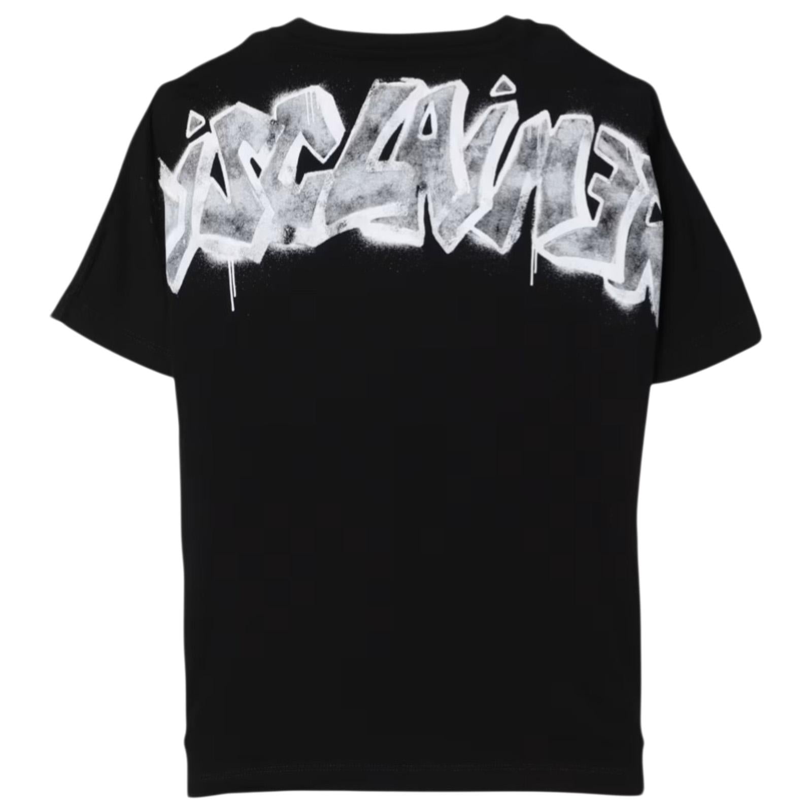 T-shirt DISCLAIMER kids 25EDK58407 NER DISCLAIMER