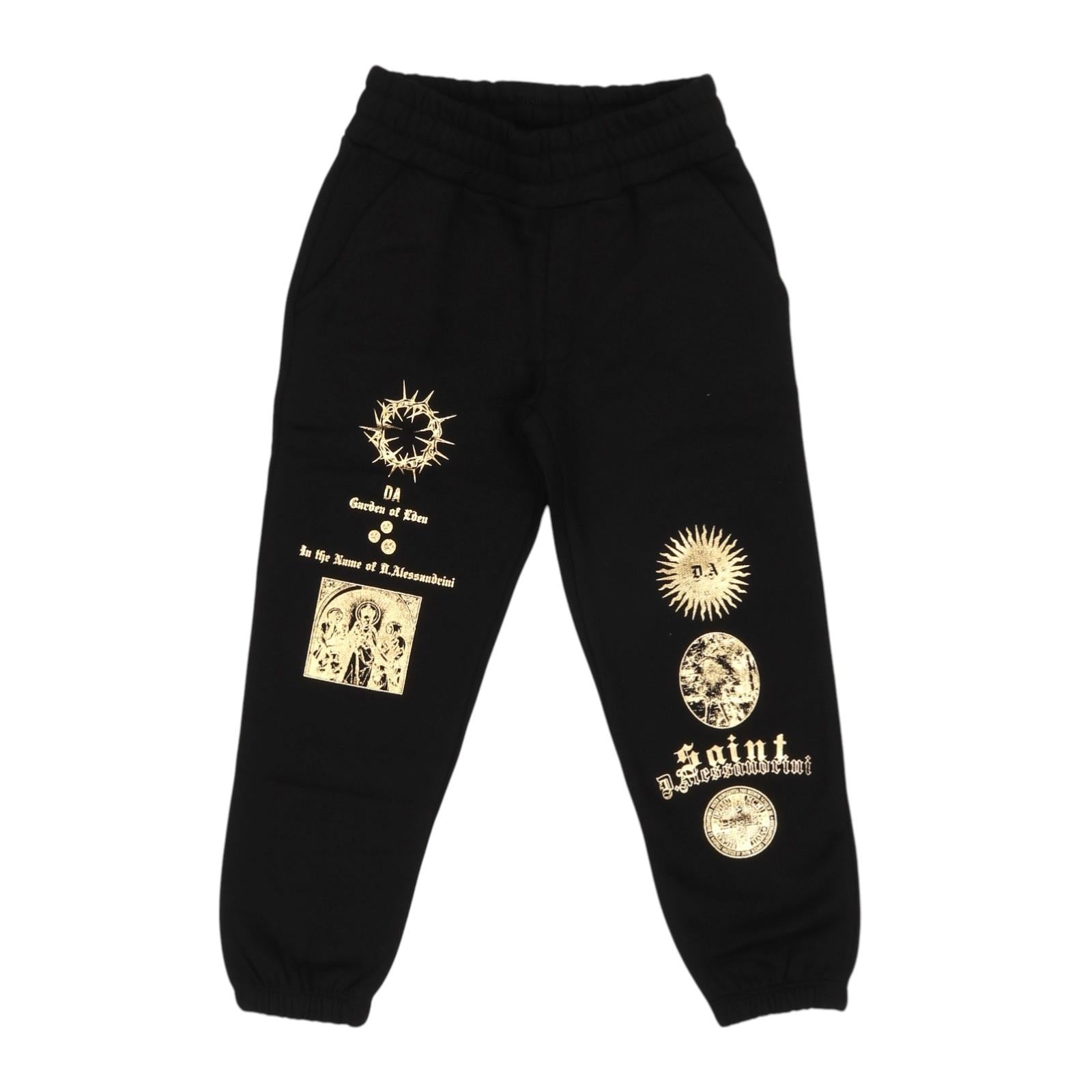 Pantalone DANIELE ALESSANDRINI kids 1231PF00102 NER DANIELE ALESSANDRINI