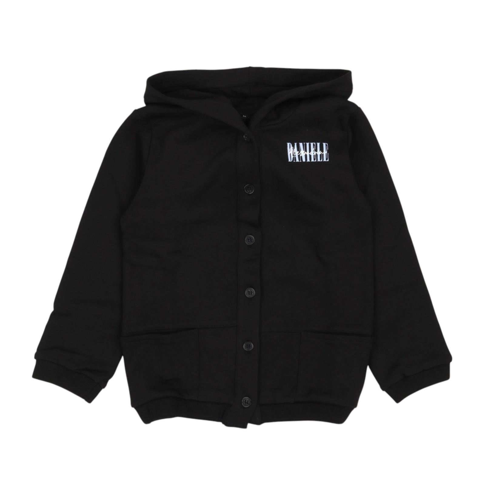 Felpa DANIELE ALESSANDRINI kids 1291F00053 NER DANIELE ALESSANDRINI