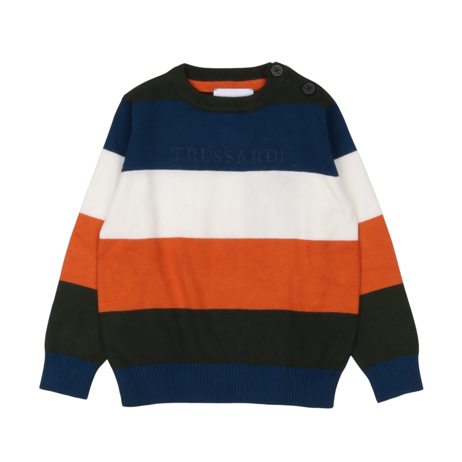 Maglione TRUSSARDI kids TIA24061MA-RI MUL TRUSSARDI