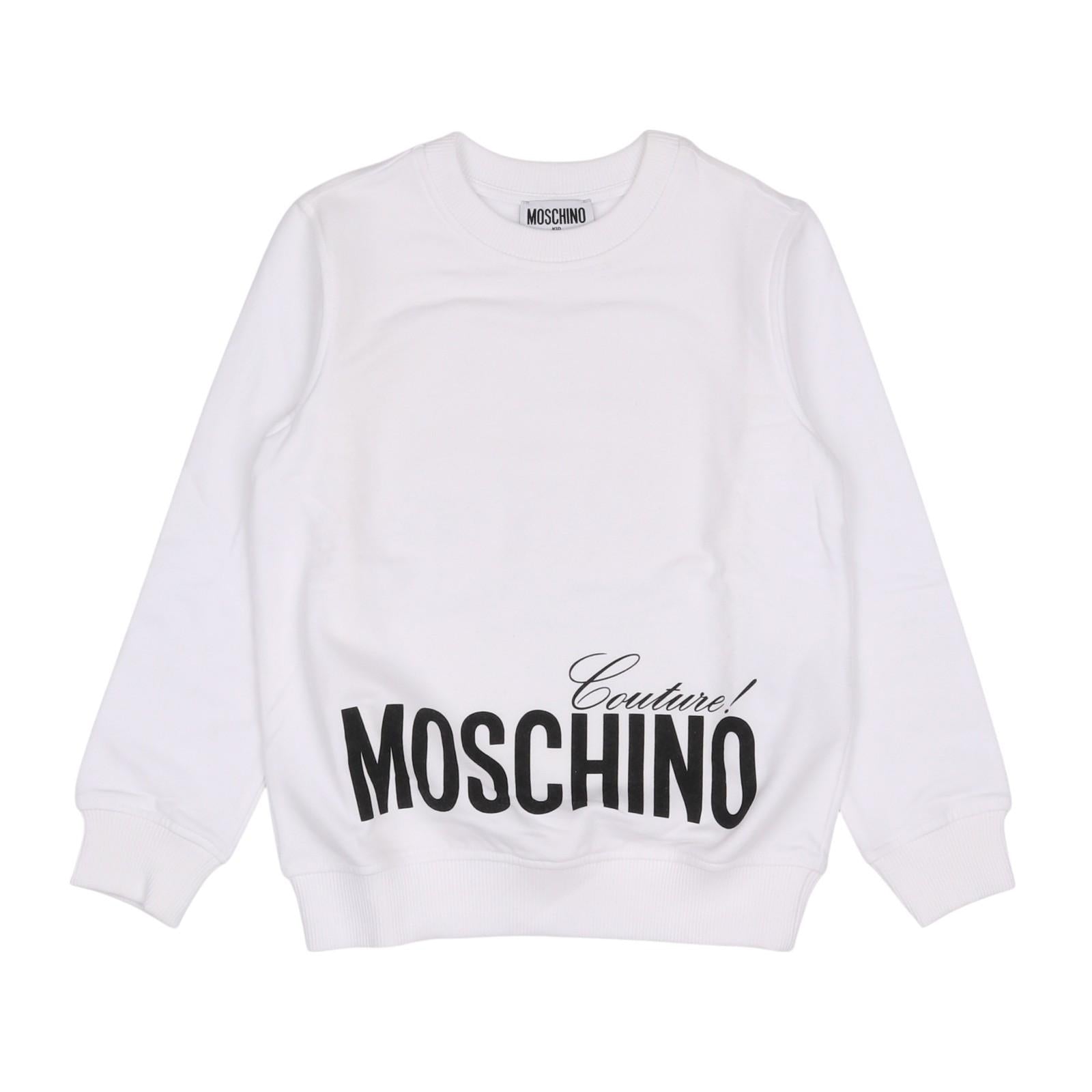 Felpa MOSCHINO kids HWF039-LDA17 10101 MOSCHINO