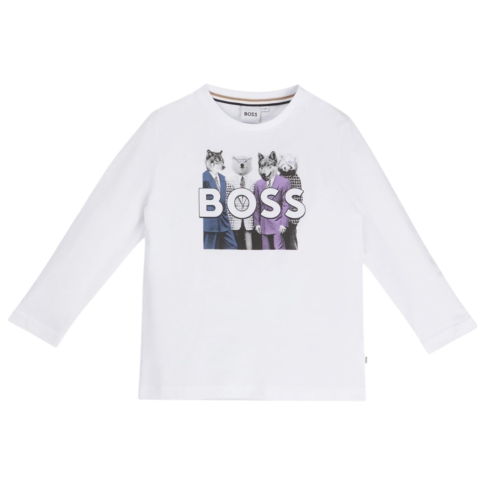 Maglia HUGO BOSS kids Bambino J51225 10P
