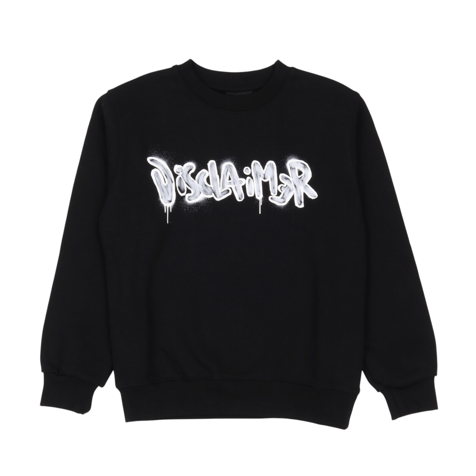 Felpa DISCLAIMER kids 24IDK58244 NER DISCLAIMER