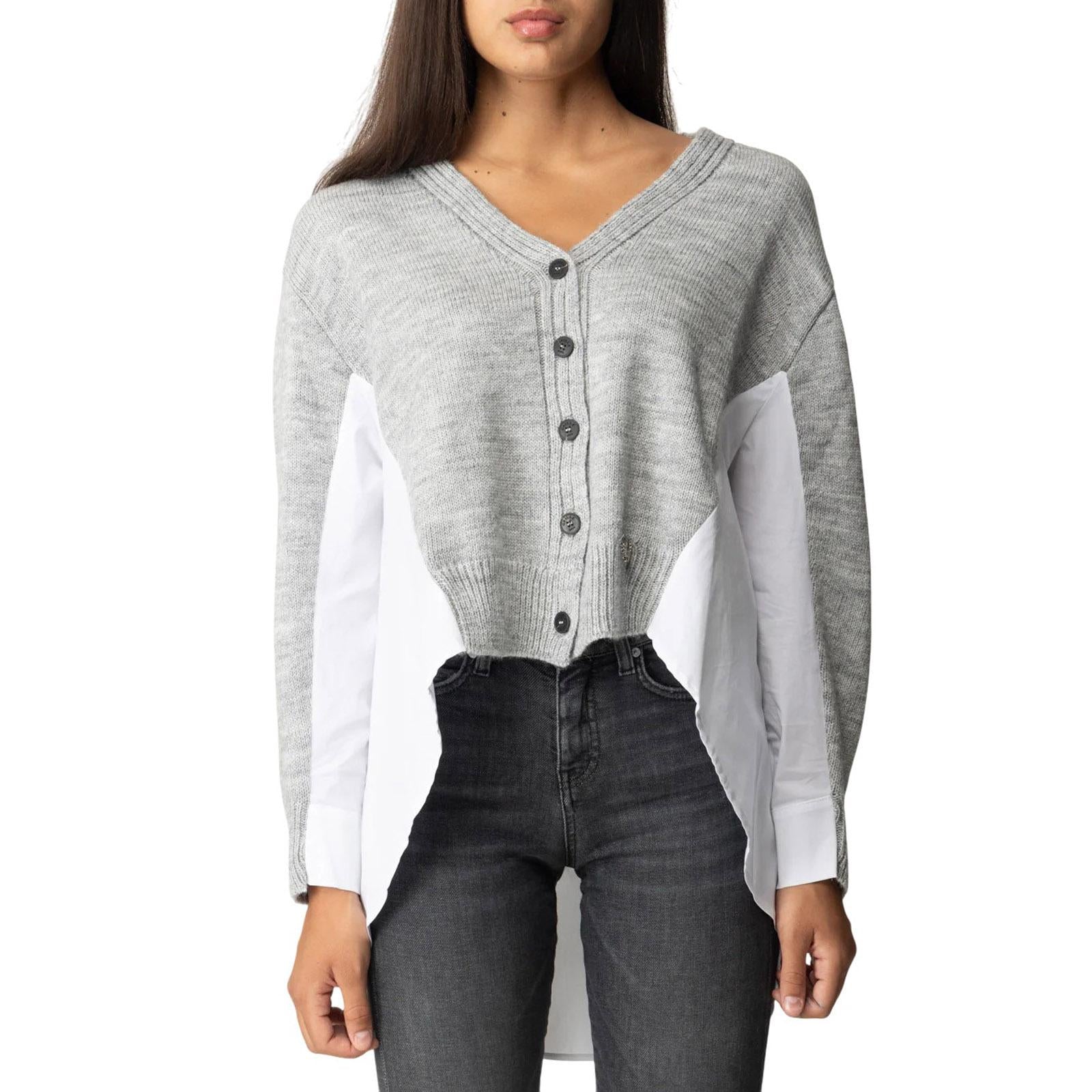 Cardigan GAELLE GAABW01291 GRI GAELLE