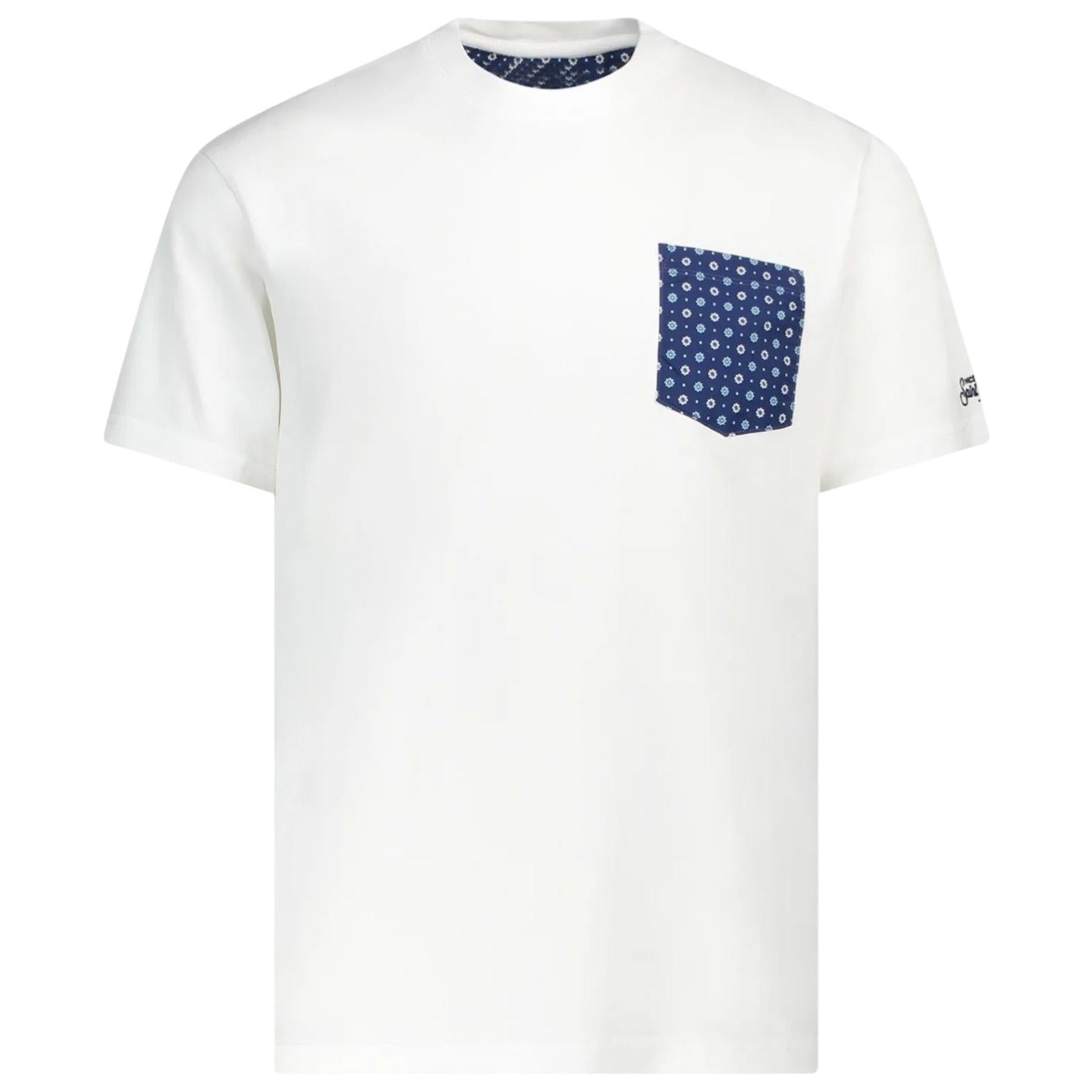 T-shirt MC2 SAINT BARTH BLANCHE 05557H MC2 SAINT BARTH