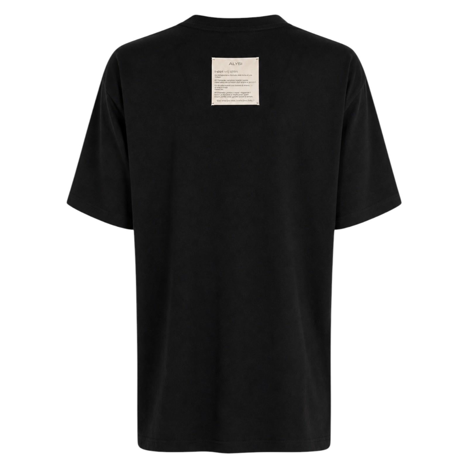 T-shirt ALYSI Donna 165424-A5211 NER
