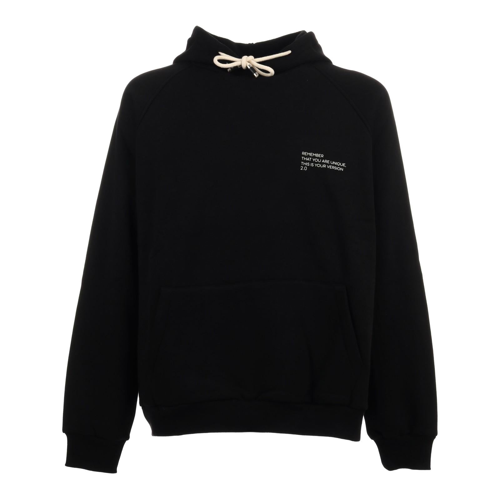 Felpa DUE PUNTO ZERO FLP-10 NER DUE PUNTO ZERO