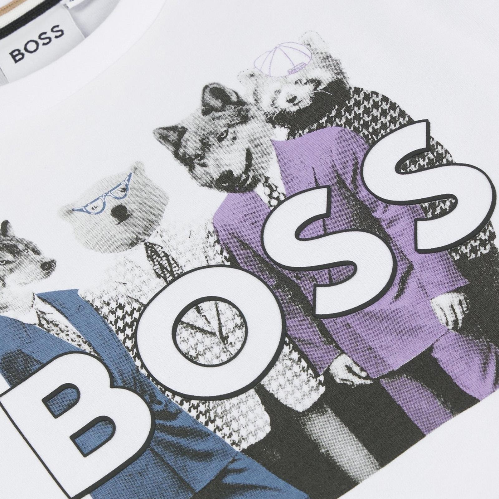 Maglia HUGO BOSS kids Bambino J51225 10P