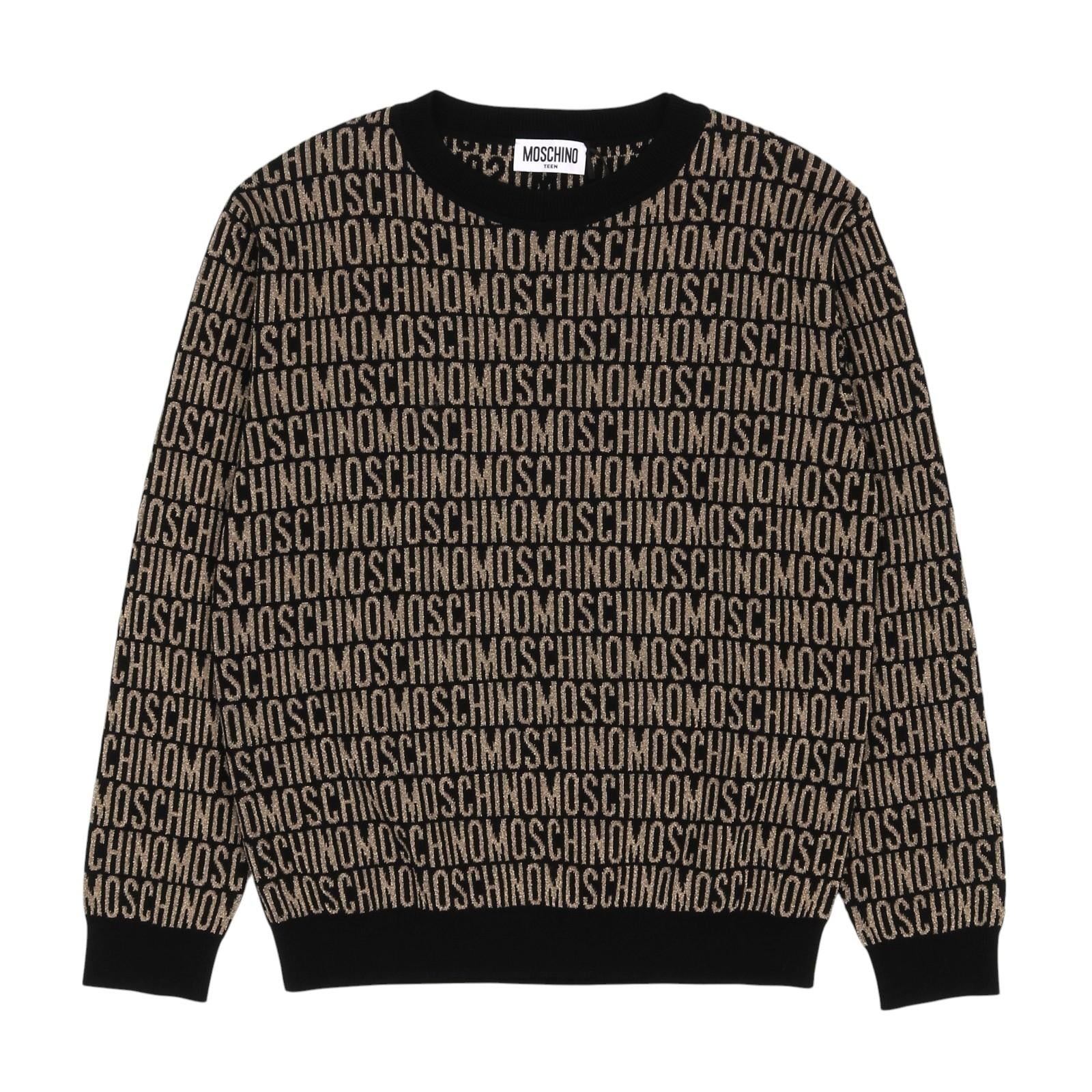 Maglione MOSCHINO kids HWW00J-LHE58 86199 MOSCHINO