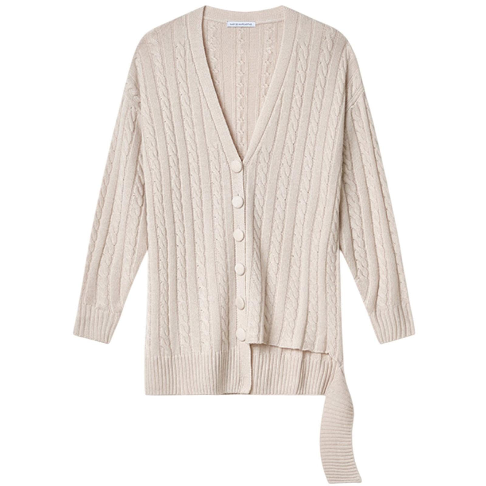 Cardigan MAR DE MARGARITAS MMABW01700-MTTM0001 BEI MAR DE MARGARITAS