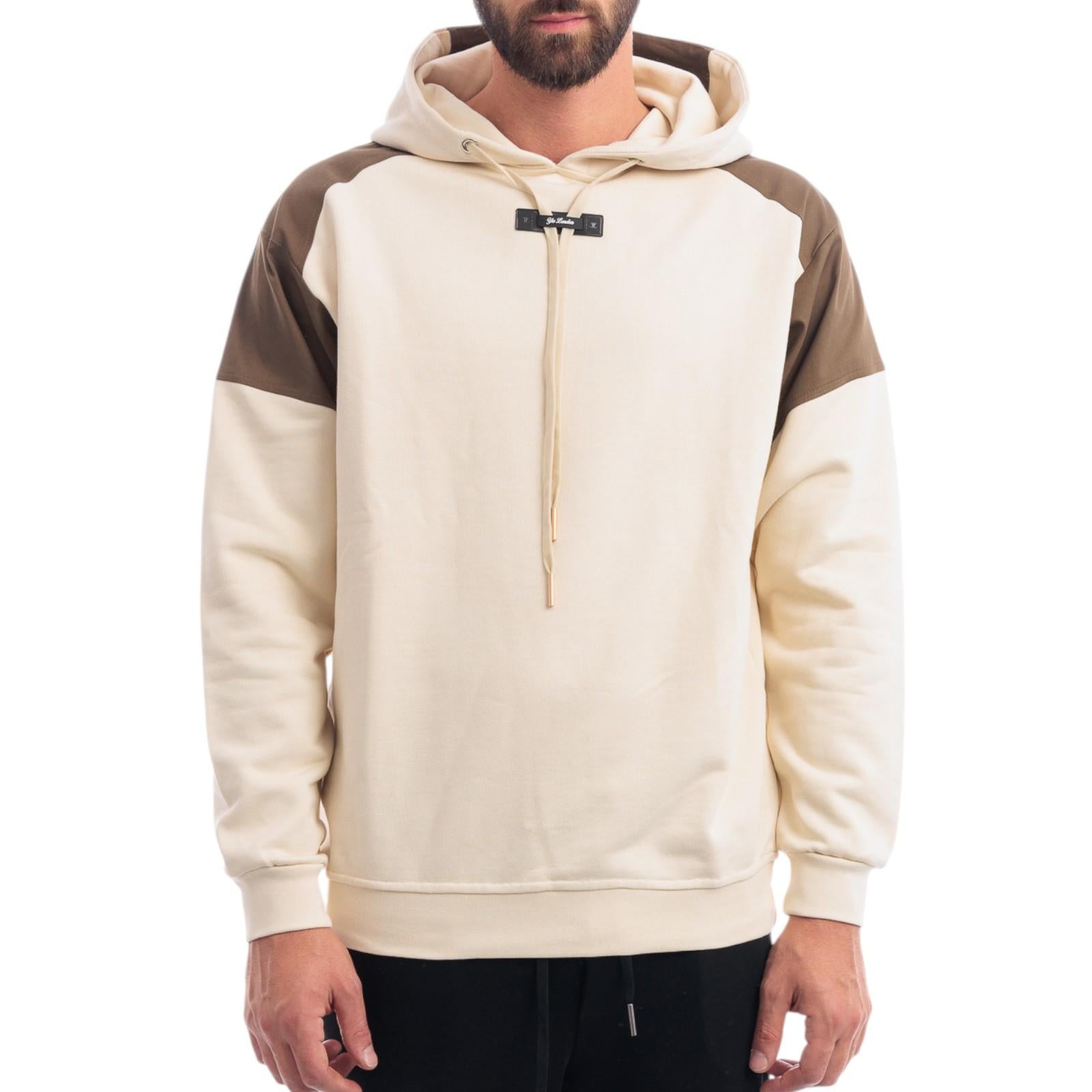 Felpa YES LONDON XMF3929 BEI YES LONDON