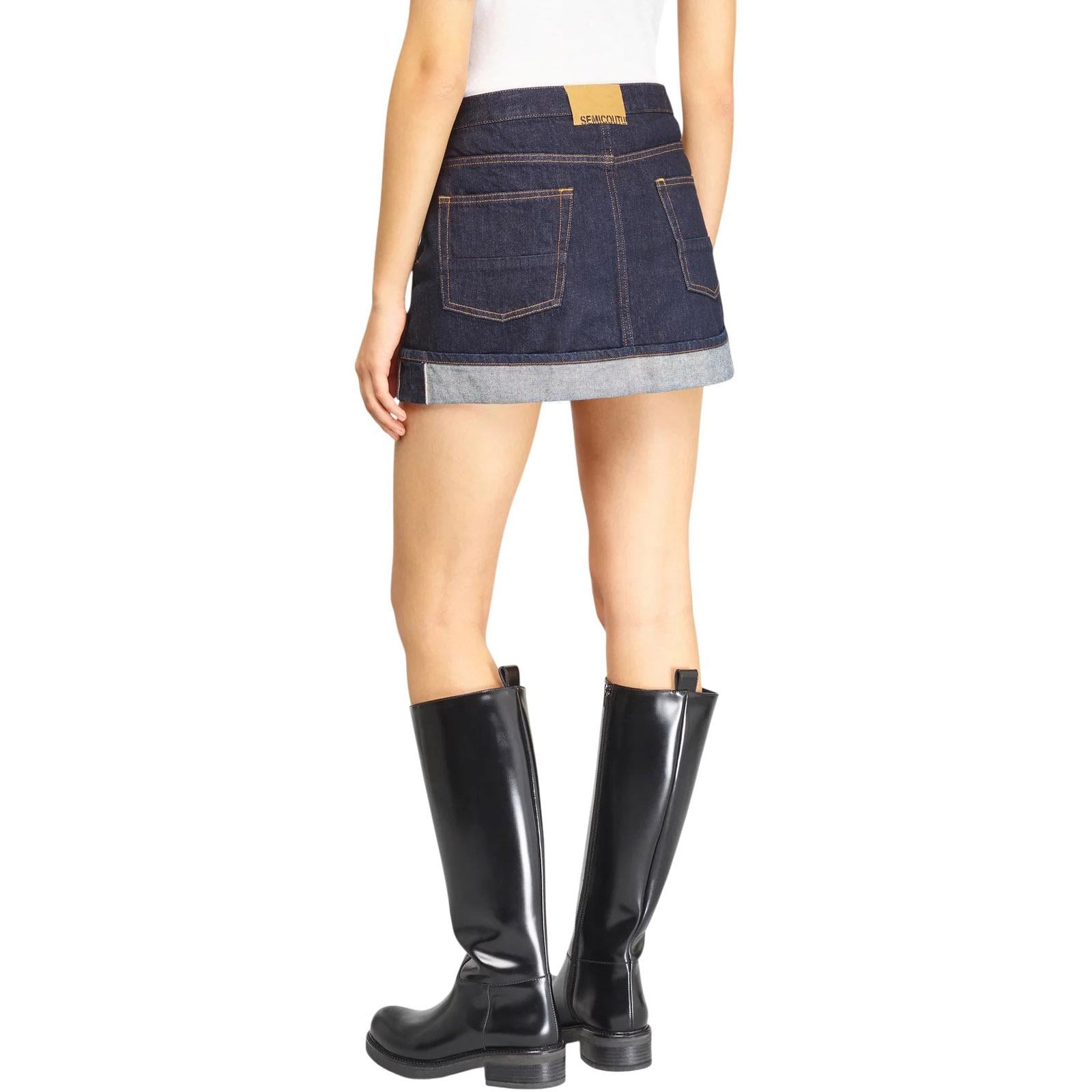 Gonna SEMICOUTURE W4-Y-Y4WY11 DNM SEMICOUTURE