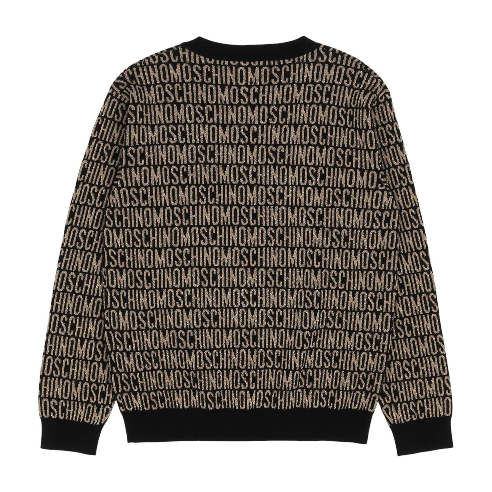 Maglione MOSCHINO kids HWW00J-LHE58 86199 MOSCHINO
