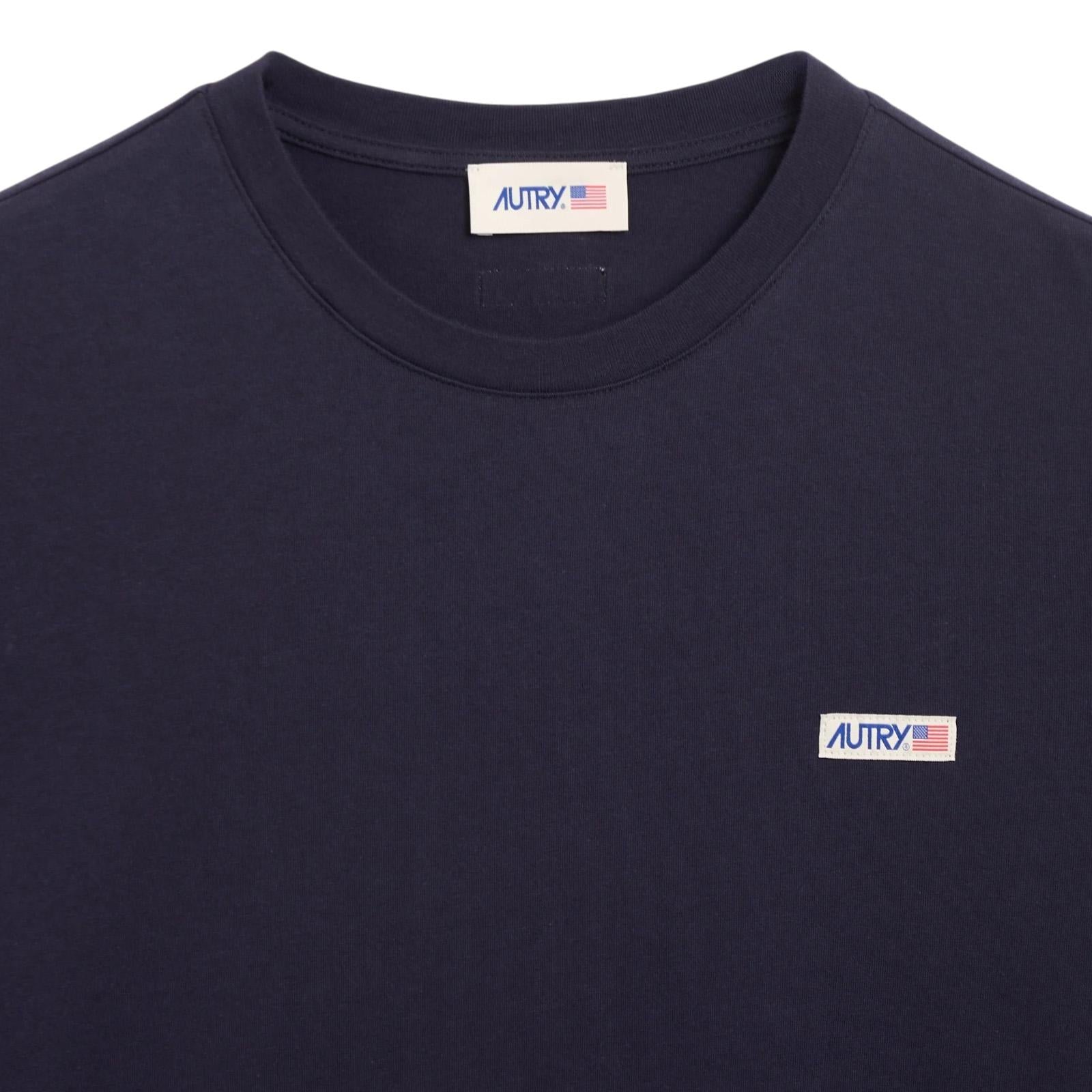 T-shirt AUTRY Uomo TSPM-08CB NAV